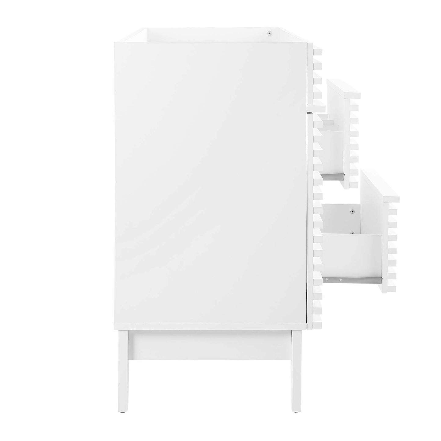 Modway Outlet Render 48" Single Sink Compatible (not included) Bathroom Vanity Cabinet by Modway  Bathroom Furniture White - EEI-4341-WHI
