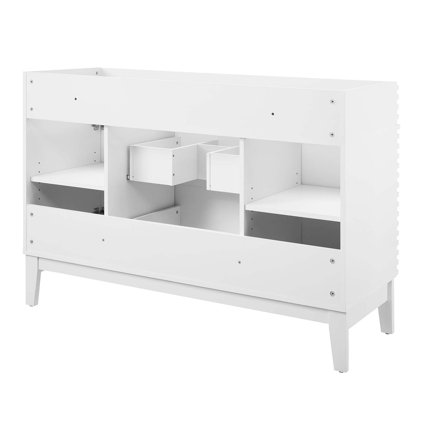 Modway Outlet Render 48" Single Sink Compatible (not included) Bathroom Vanity Cabinet by Modway  Bathroom Furniture White - EEI-4341-WHI
