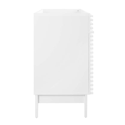 Modway Outlet Render 48" Double Sink Compatible (Not Included) Bathroom Vanity Cabinet by Modway  Bathroom Furniture White - EEI-4342-WHI
