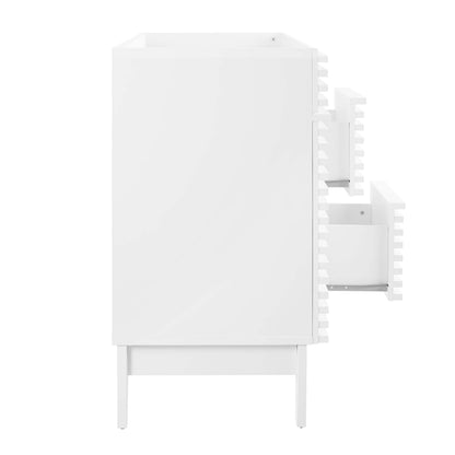 Modway Outlet Render 48" Double Sink Compatible (Not Included) Bathroom Vanity Cabinet by Modway  Bathroom Furniture White - EEI-4342-WHI