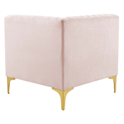 Modway Outlet Triumph Channel Tufted Performance Velvet Loveseat by Modway  Living Room Furniture Pink - EEI-4346-PNK