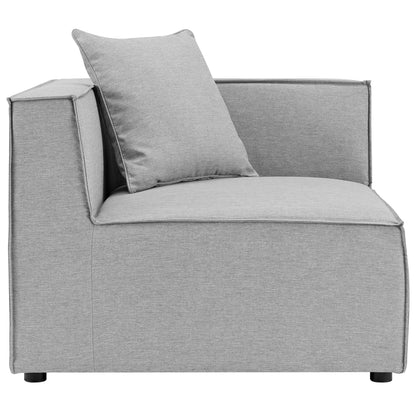 Modway - Saybrook 2-Piece Outdoor Patio Upholstered Sectional Sofa Loveseat by Modway  Outdoor Furniture Sofa Sectionals Gray - EEI-4377-GRY