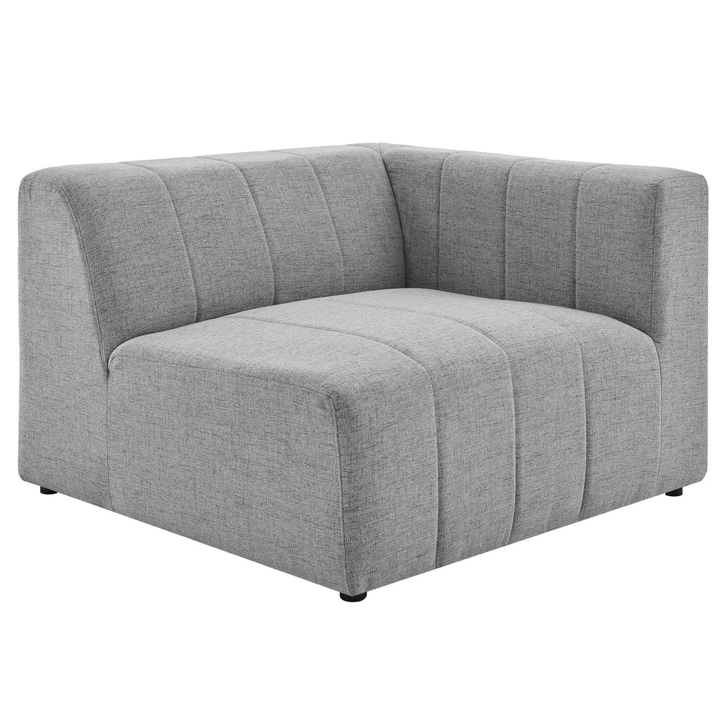 Modway Outlet Bartlett Upholstered Fabric Right-Arm Chair by Modway  Living Room Furniture Light Gray - EEI-4394-LGR