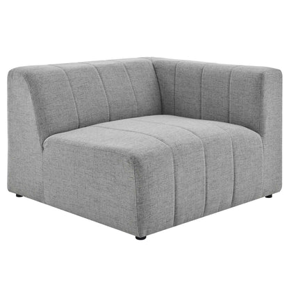 Modway Outlet Bartlett Upholstered Fabric Right-Arm Chair by Modway  Living Room Furniture Light Gray - EEI-4394-LGR