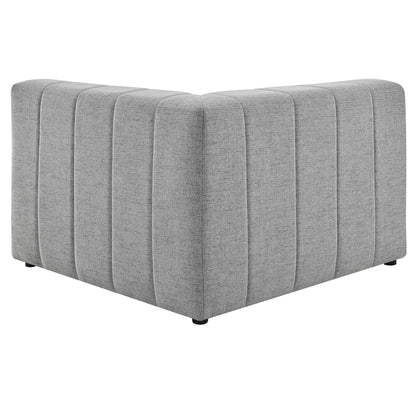 Modway Outlet Bartlett Upholstered Fabric Right-Arm Chair by Modway  Living Room Furniture Light Gray - EEI-4394-LGR