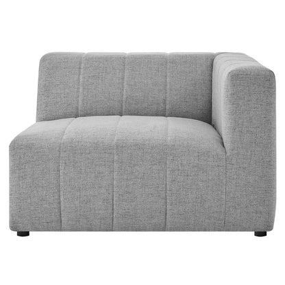 Modway Outlet Bartlett Upholstered Fabric Right-Arm Chair by Modway  Living Room Furniture Light Gray - EEI-4394-LGR