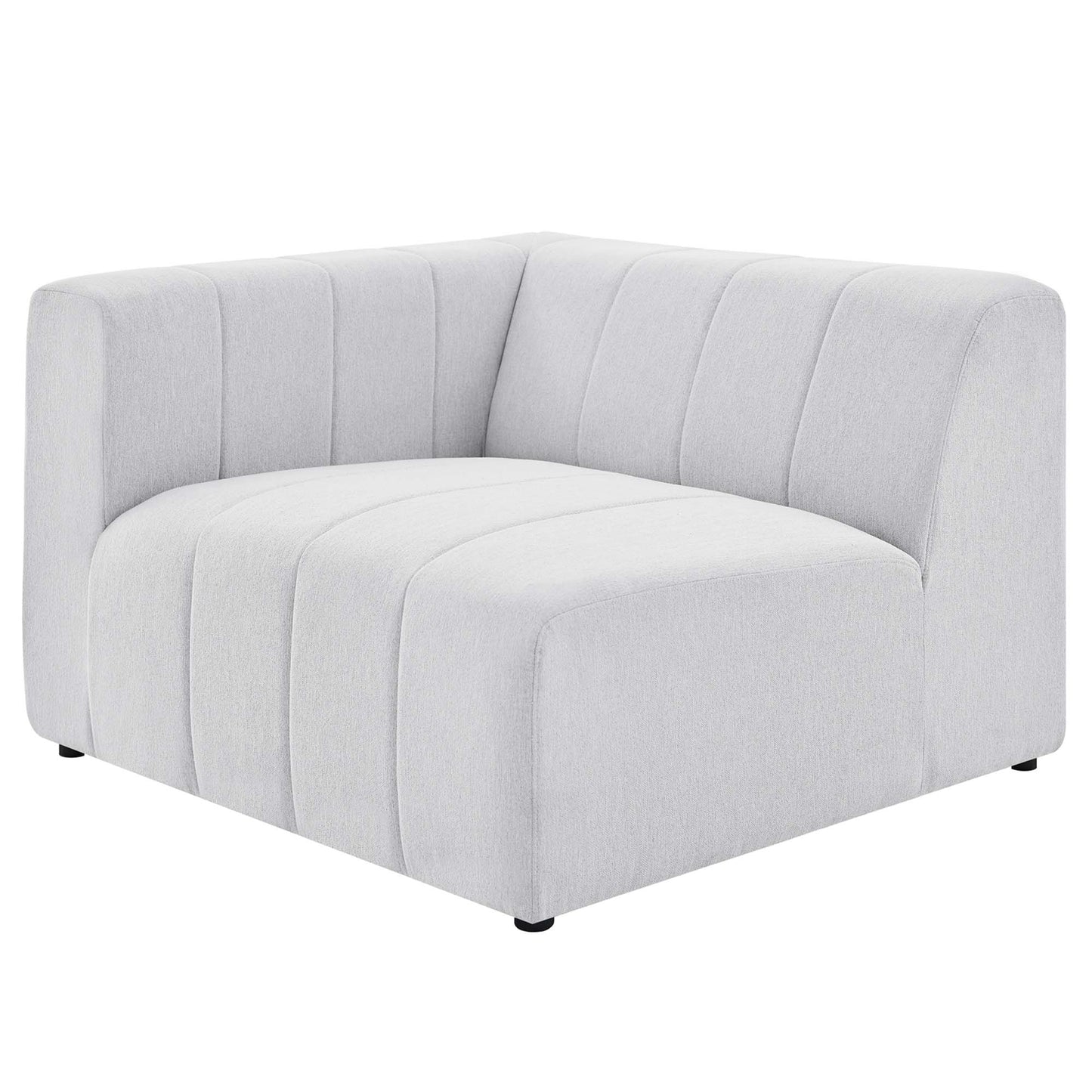 Modway Outlet Bartlett Upholstered Fabric Left-Arm Chair by Modway  Living Room Furniture Ivory - EEI-4396-IVO