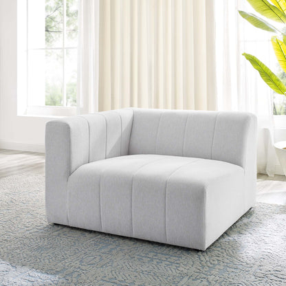 Modway Outlet Bartlett Upholstered Fabric Left-Arm Chair by Modway  Living Room Furniture Ivory - EEI-4396-IVO