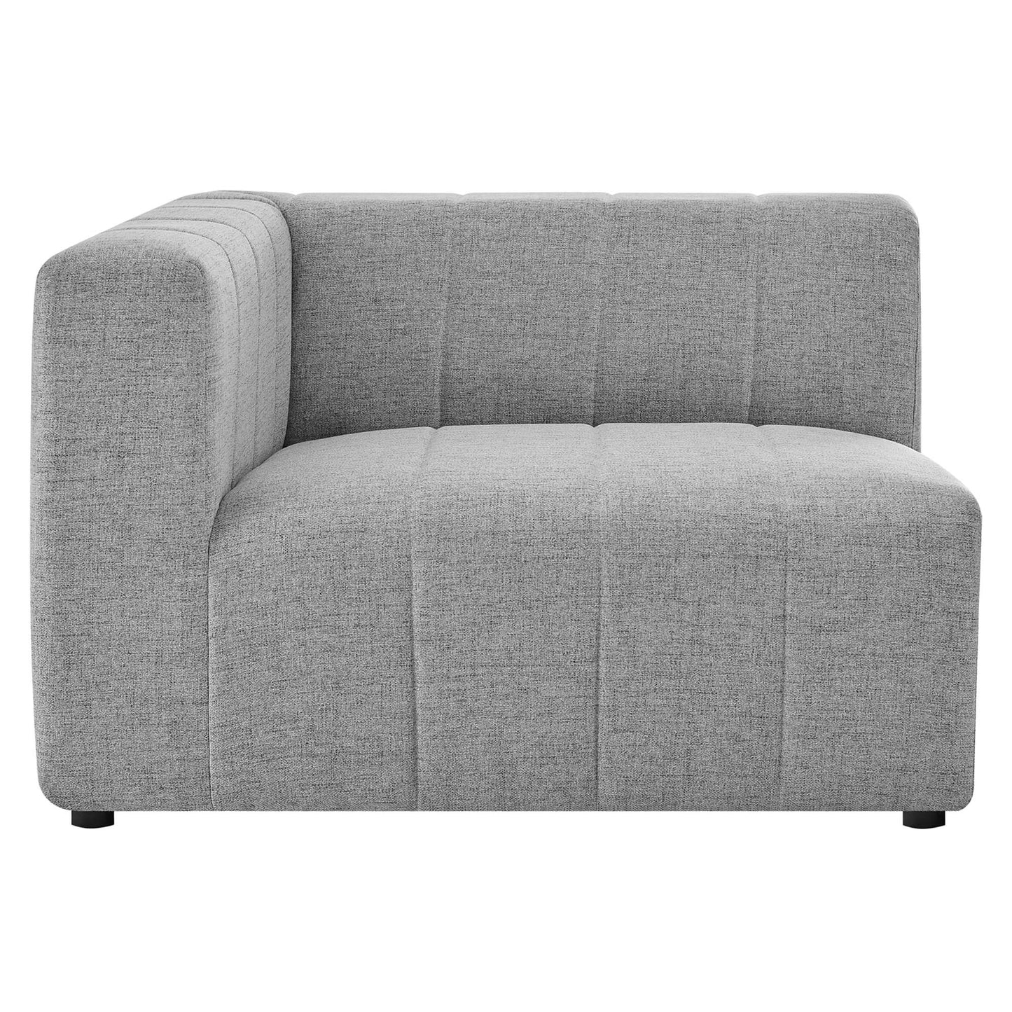 Modway Outlet Bartlett Upholstered Fabric Left-Arm Chair by Modway  Living Room Furniture Light Gray - EEI-4396-LGR