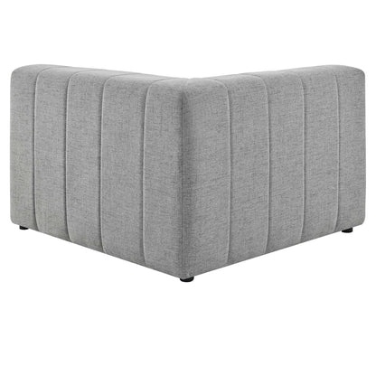 Modway Outlet Bartlett Upholstered Fabric Left-Arm Chair by Modway  Living Room Furniture Light Gray - EEI-4396-LGR