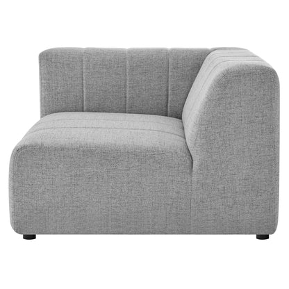 Modway Outlet Bartlett Upholstered Fabric Left-Arm Chair by Modway  Living Room Furniture Light Gray - EEI-4396-LGR