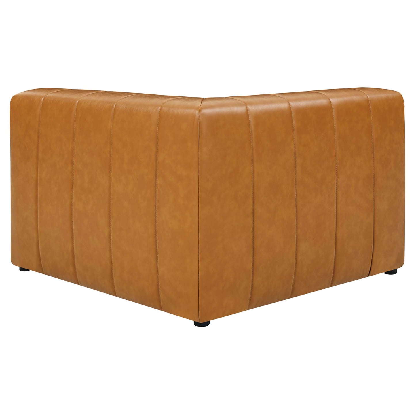 Modway - Bartlett Vegan Leather Left-Arm Chair by Modway  Living Room Sofas and Armchairs Brown - EEI-4397-TAN