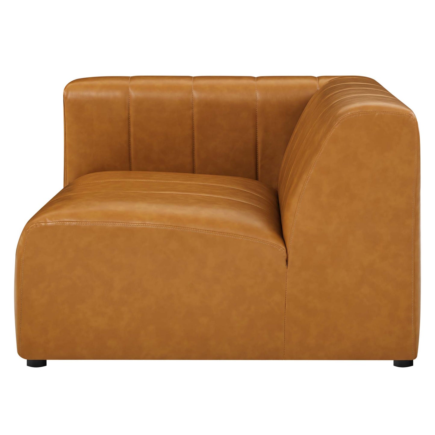 Modway - Bartlett Vegan Leather Left-Arm Chair by Modway  Living Room Sofas and Armchairs Brown - EEI-4397-TAN