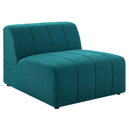 Modway Outlet Bartlett Upholstered Fabric Armless Chair by Modway  Living Room Furniture Teal - EEI-4398-TEA