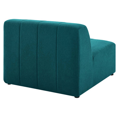 Modway Outlet Bartlett Upholstered Fabric Armless Chair by Modway  Living Room Furniture Teal - EEI-4398-TEA