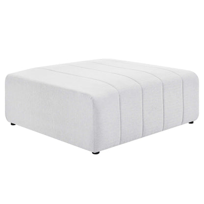 Modway Outlet Bartlett Upholstered Fabric Ottoman by Modway  Living Room Furniture Ivory - EEI-4400-IVO