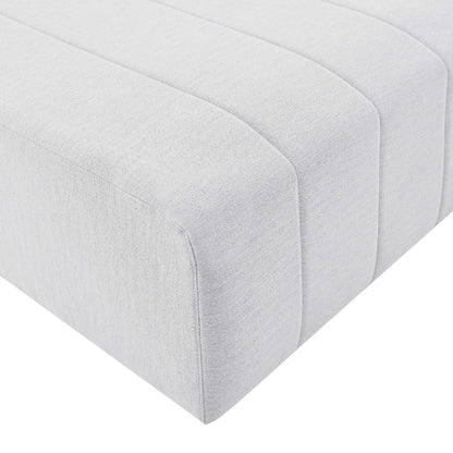 Modway Outlet Bartlett Upholstered Fabric Ottoman by Modway  Living Room Furniture Ivory - EEI-4400-IVO