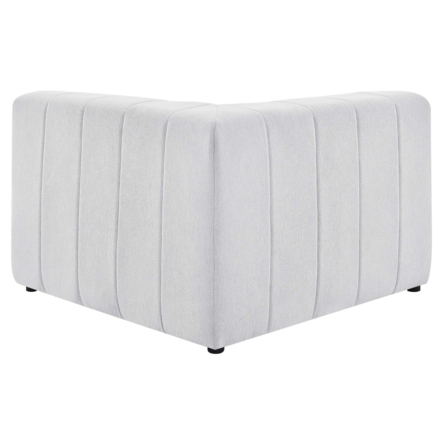 Modway Outlet Bartlett Upholstered Fabric Corner Chair by Modway  Living Room Furniture Ivory - EEI-4402-IVO