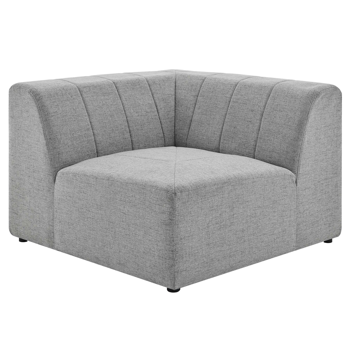 Modway Outlet Bartlett Upholstered Fabric Corner Chair by Modway  Living Room Furniture Light Gray - EEI-4402-LGR