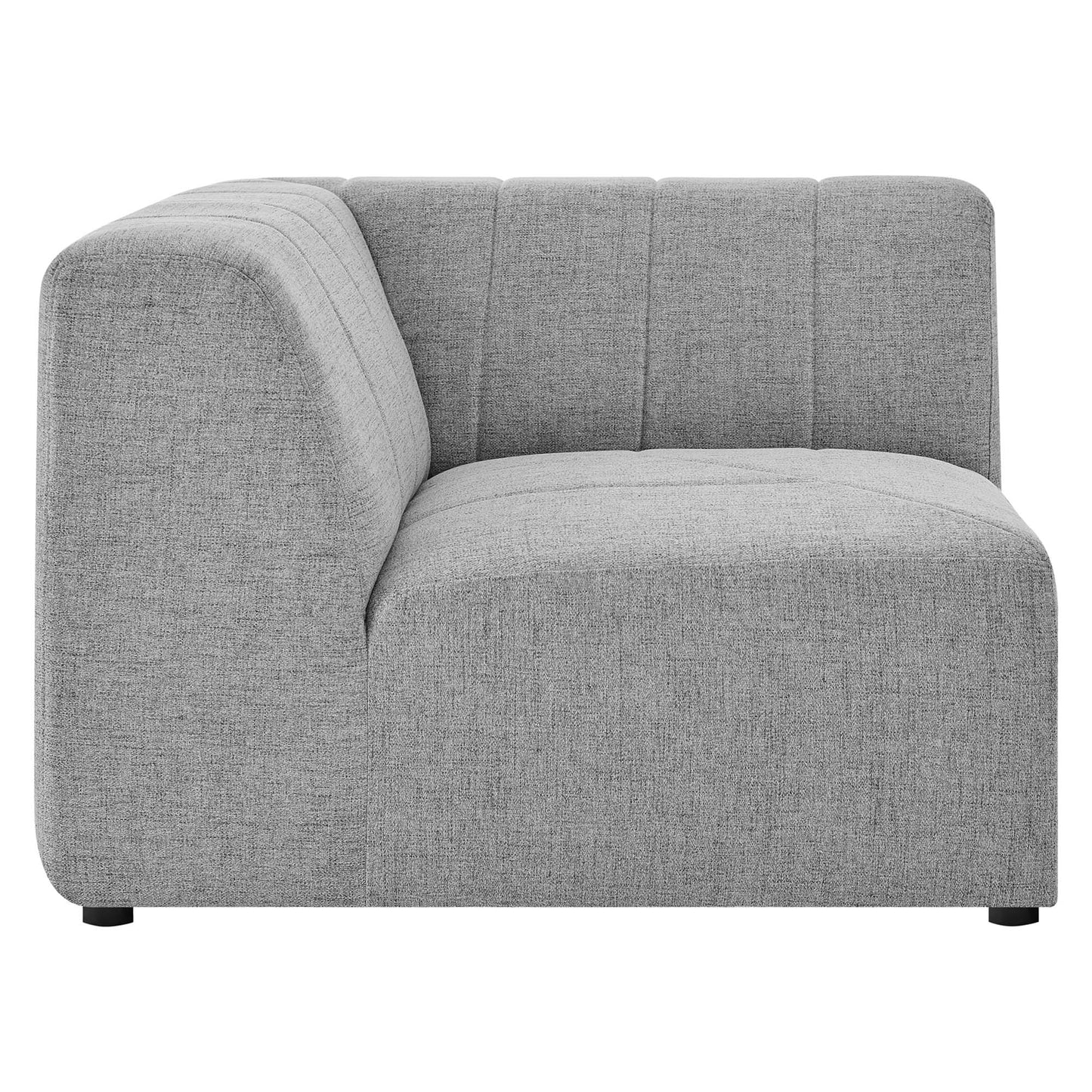 Modway Outlet Bartlett Upholstered Fabric Corner Chair by Modway  Living Room Furniture Light Gray - EEI-4402-LGR