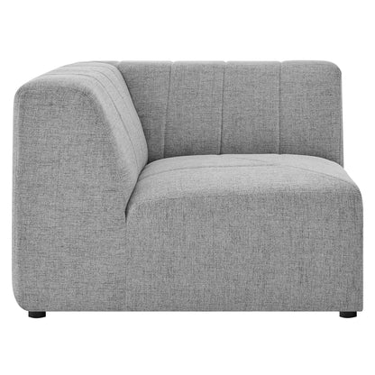 Modway Outlet Bartlett Upholstered Fabric Corner Chair by Modway  Living Room Furniture Light Gray - EEI-4402-LGR
