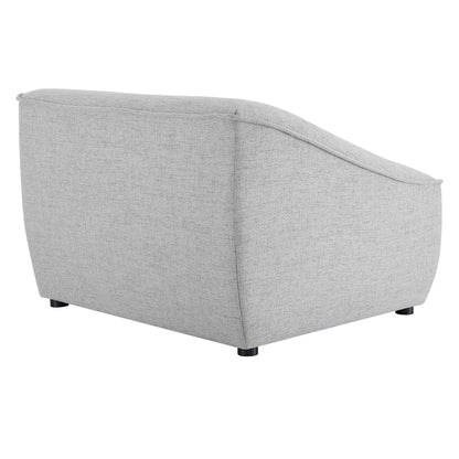 Modway Outlet Comprise Left-Arm Sectional Sofa Chair by Modway  Living Room Furniture Light Gray - EEI-4415-LGR