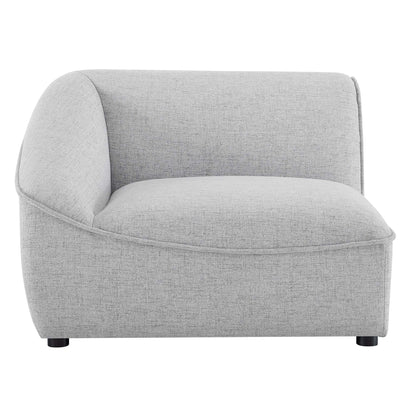 Modway Outlet Comprise Left-Arm Sectional Sofa Chair by Modway  Living Room Furniture Light Gray - EEI-4415-LGR