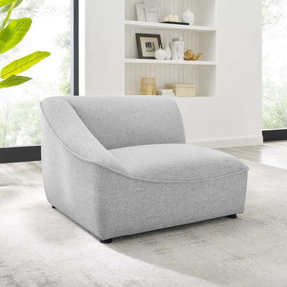 Modway Outlet Comprise Left-Arm Sectional Sofa Chair by Modway  Living Room Furniture Light Gray - EEI-4415-LGR