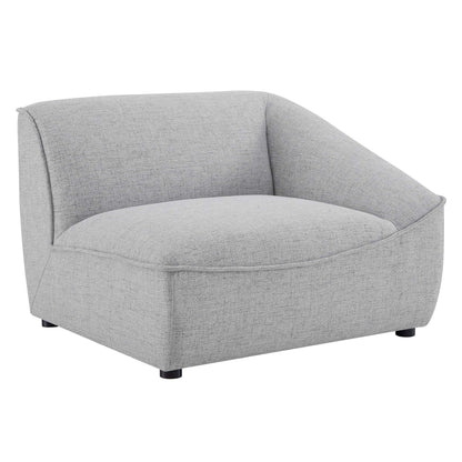 Modway Outlet Comprise Right-Arm Sectional Sofa Chair by Modway  Living Room Furniture Light Gray - EEI-4416-LGR