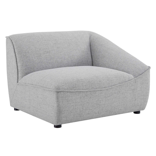 Modway Outlet Comprise Right-Arm Sectional Sofa Chair by Modway  Living Room Furniture Light Gray - EEI-4416-LGR