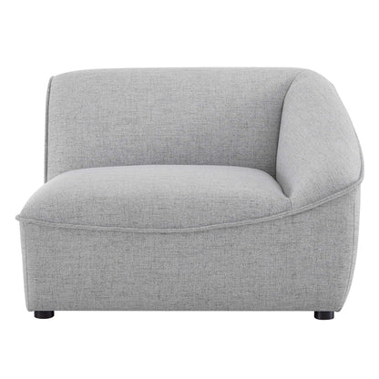 Modway Outlet Comprise Right-Arm Sectional Sofa Chair by Modway  Living Room Furniture Light Gray - EEI-4416-LGR