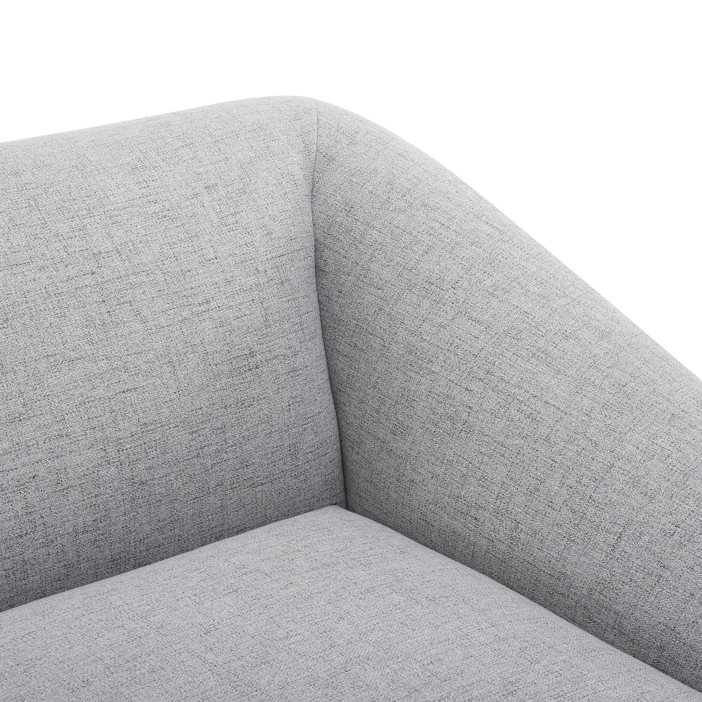 Modway Outlet Comprise Right-Arm Sectional Sofa Chair by Modway  Living Room Furniture Light Gray - EEI-4416-LGR