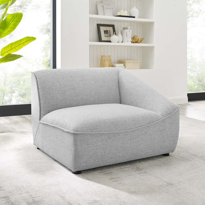 Modway Outlet Comprise Right-Arm Sectional Sofa Chair by Modway  Living Room Furniture Light Gray - EEI-4416-LGR