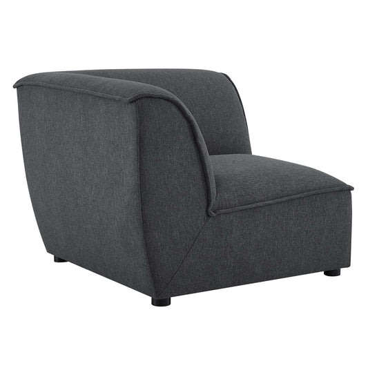 Modway Outlet Comprise Corner Sectional Sofa Chair by Modway  Living Room Furniture Charcoal - EEI-4417-CHA