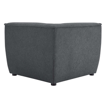 Modway Outlet Comprise Corner Sectional Sofa Chair by Modway  Living Room Furniture Charcoal - EEI-4417-CHA
