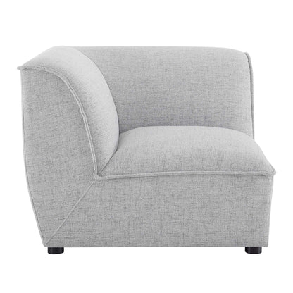 Modway Outlet Comprise Corner Sectional Sofa Chair by Modway  Living Room Furniture Light Gray - EEI-4417-LGR