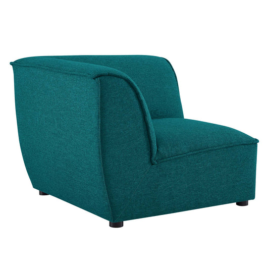 Modway Outlet Comprise Corner Sectional Sofa Chair by Modway  Living Room Furniture Teal - EEI-4417-TEA