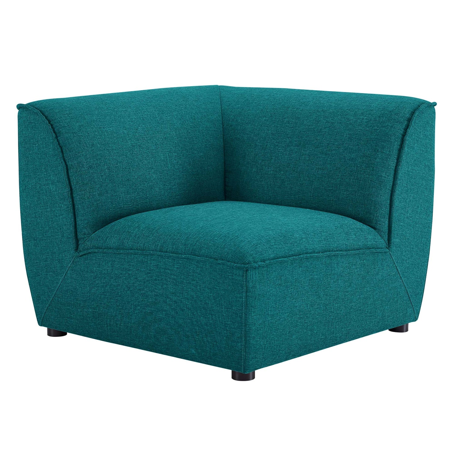 Modway Outlet Comprise Corner Sectional Sofa Chair by Modway  Living Room Furniture Teal - EEI-4417-TEA