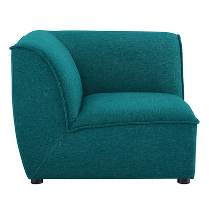 Modway Outlet Comprise Corner Sectional Sofa Chair by Modway  Living Room Furniture Teal - EEI-4417-TEA