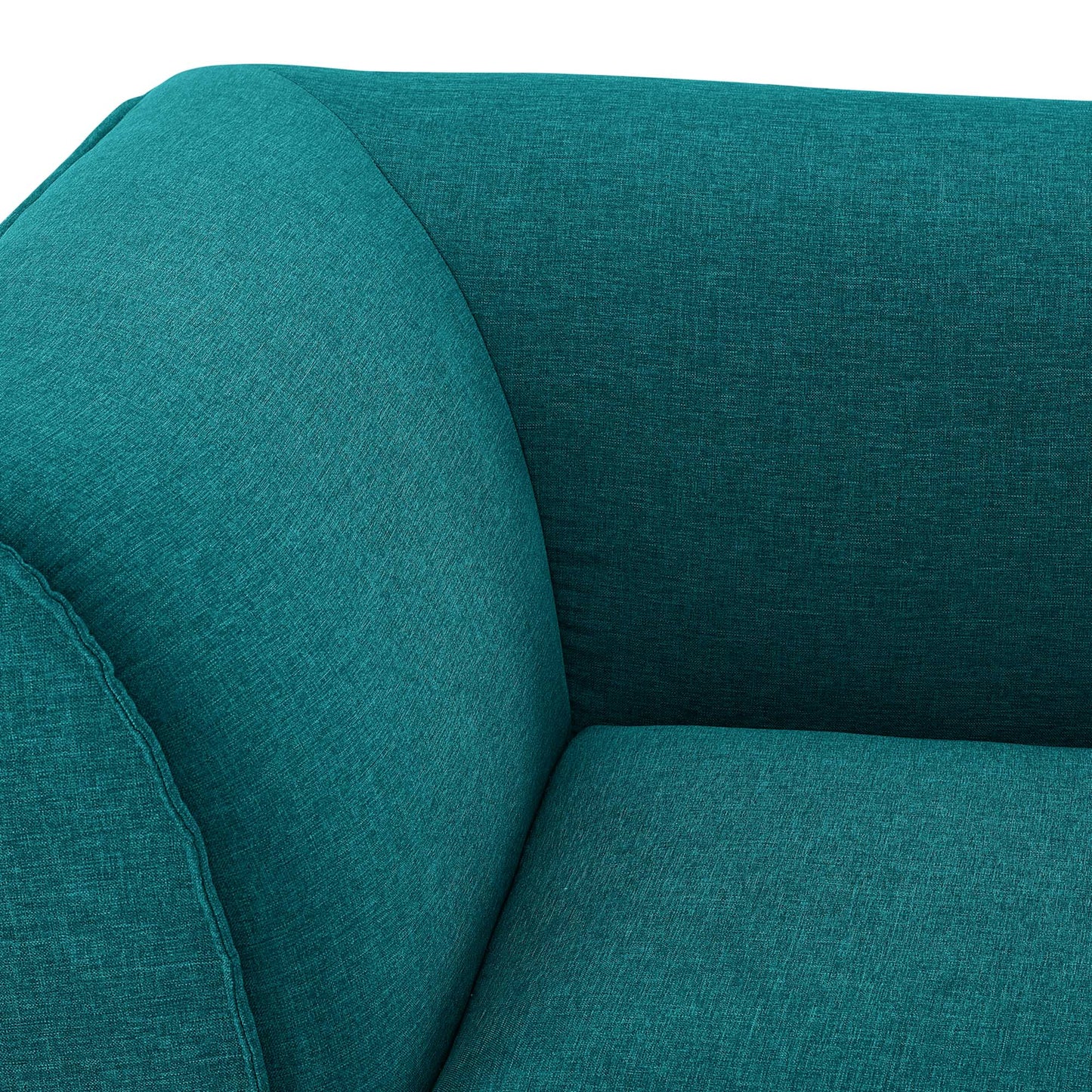 Modway Outlet Comprise Corner Sectional Sofa Chair by Modway  Living Room Furniture Teal - EEI-4417-TEA