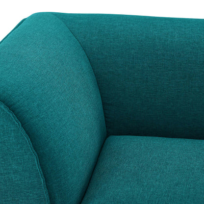 Modway Outlet Comprise Corner Sectional Sofa Chair by Modway  Living Room Furniture Teal - EEI-4417-TEA
