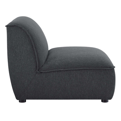 Modway Outlet Comprise Armless Chair by Modway  Living Room Furniture Charcoal - EEI-4418-CHA