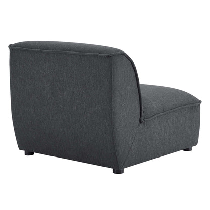 Modway Outlet Comprise Armless Chair by Modway  Living Room Furniture Charcoal - EEI-4418-CHA