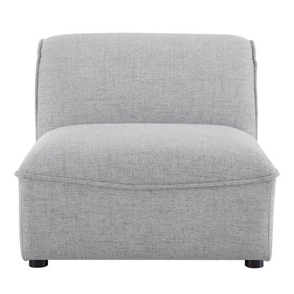 Modway Outlet Comprise Armless Chair by Modway  Living Room Furniture Light Gray - EEI-4418-LGR