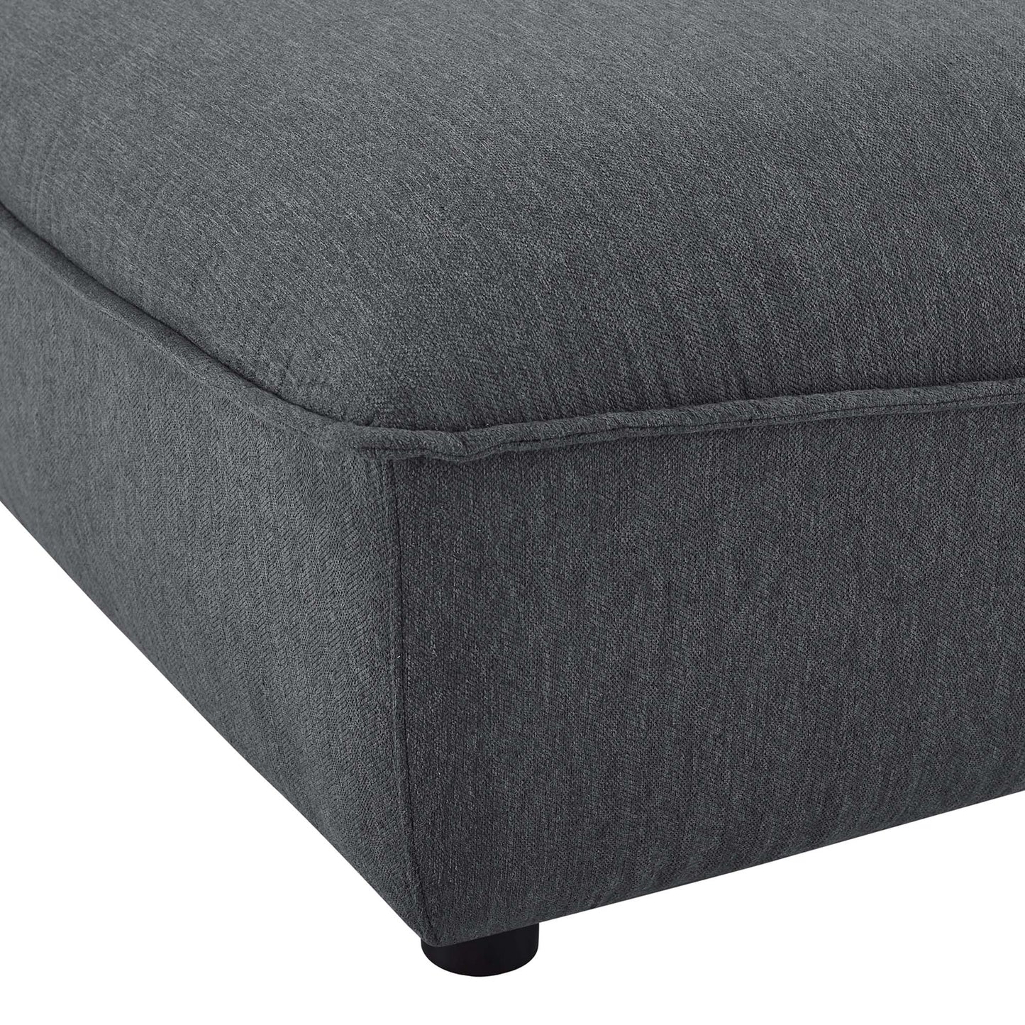 Modway Outlet Comprise Sectional Sofa Ottoman by Modway  Living Room Furniture Charcoal - EEI-4419-CHA