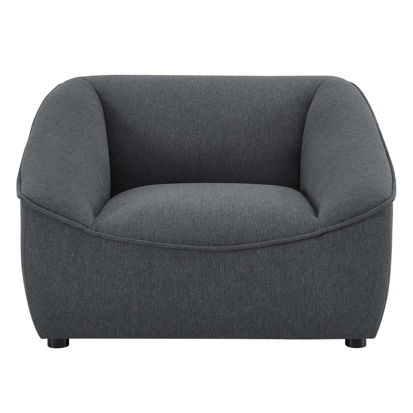 Modway Outlet Comprise Armchair by Modway  Living Room Furniture Charcoal - EEI-4420-CHA