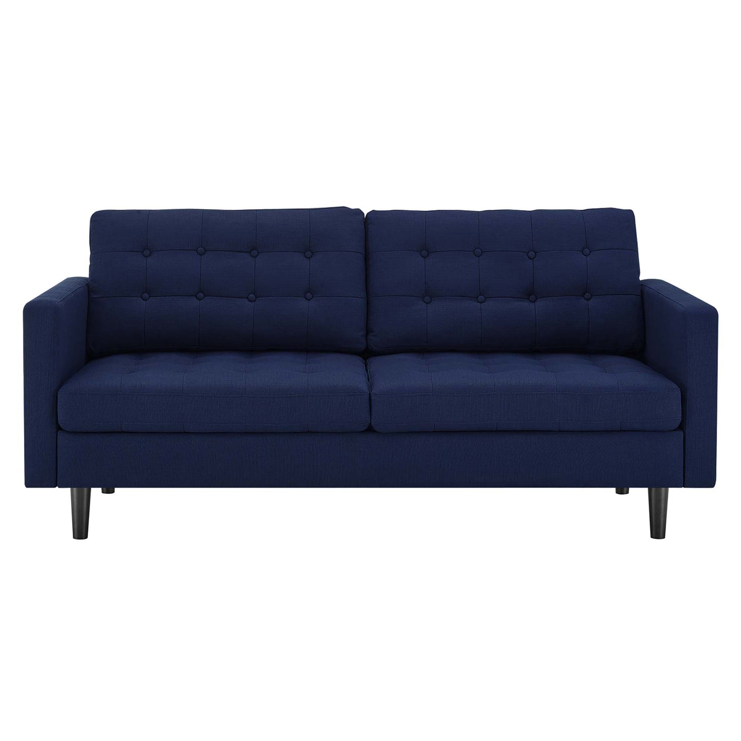 Modway Outlet Exalt Tufted Fabric Sofa by Modway  Living Room Furniture Royal Blue - EEI-4445-ROY
