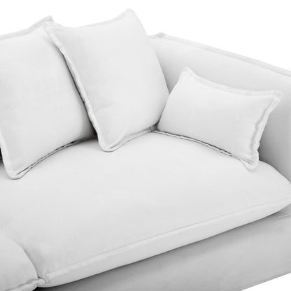 Modway Outlet Avalon Slipcover Fabric Sofa by Modway  Living Room Furniture White - EEI-4449-WHI