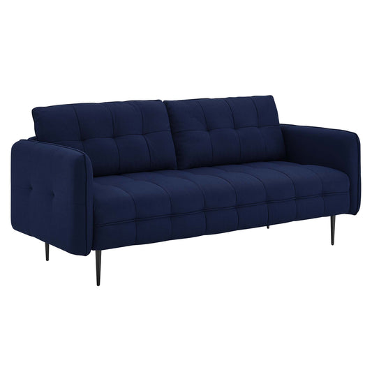 Modway Outlet Cameron Tufted Fabric Sofa by Modway  Living Room Furniture Royal Blue - EEI-4451-ROY