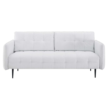 Modway Outlet Cameron Tufted Fabric Sofa by Modway  Living Room Furniture White - EEI-4451-WHI